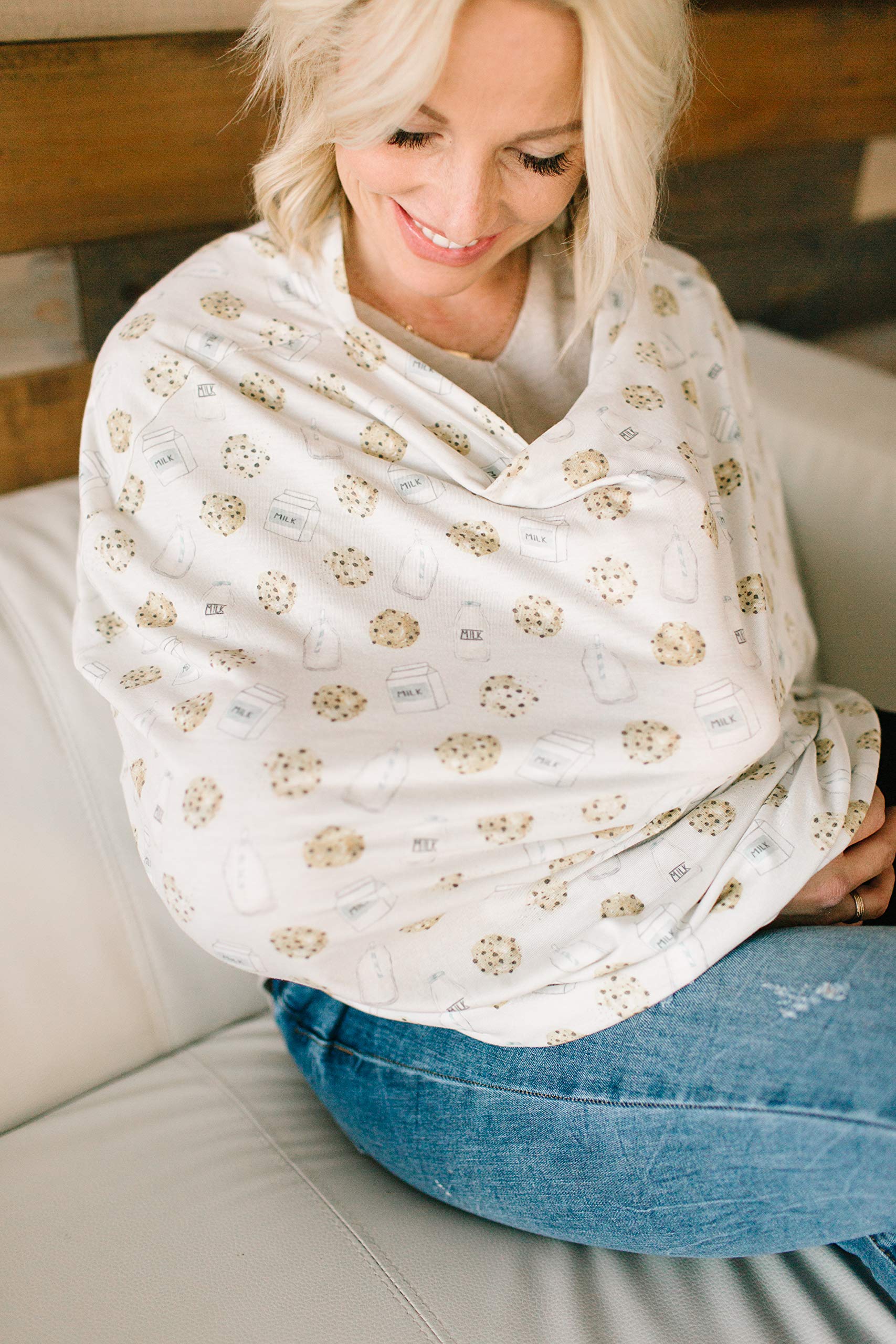 Copper Pearl infinity-scarf cover adds versatile style and quick hands-free access.