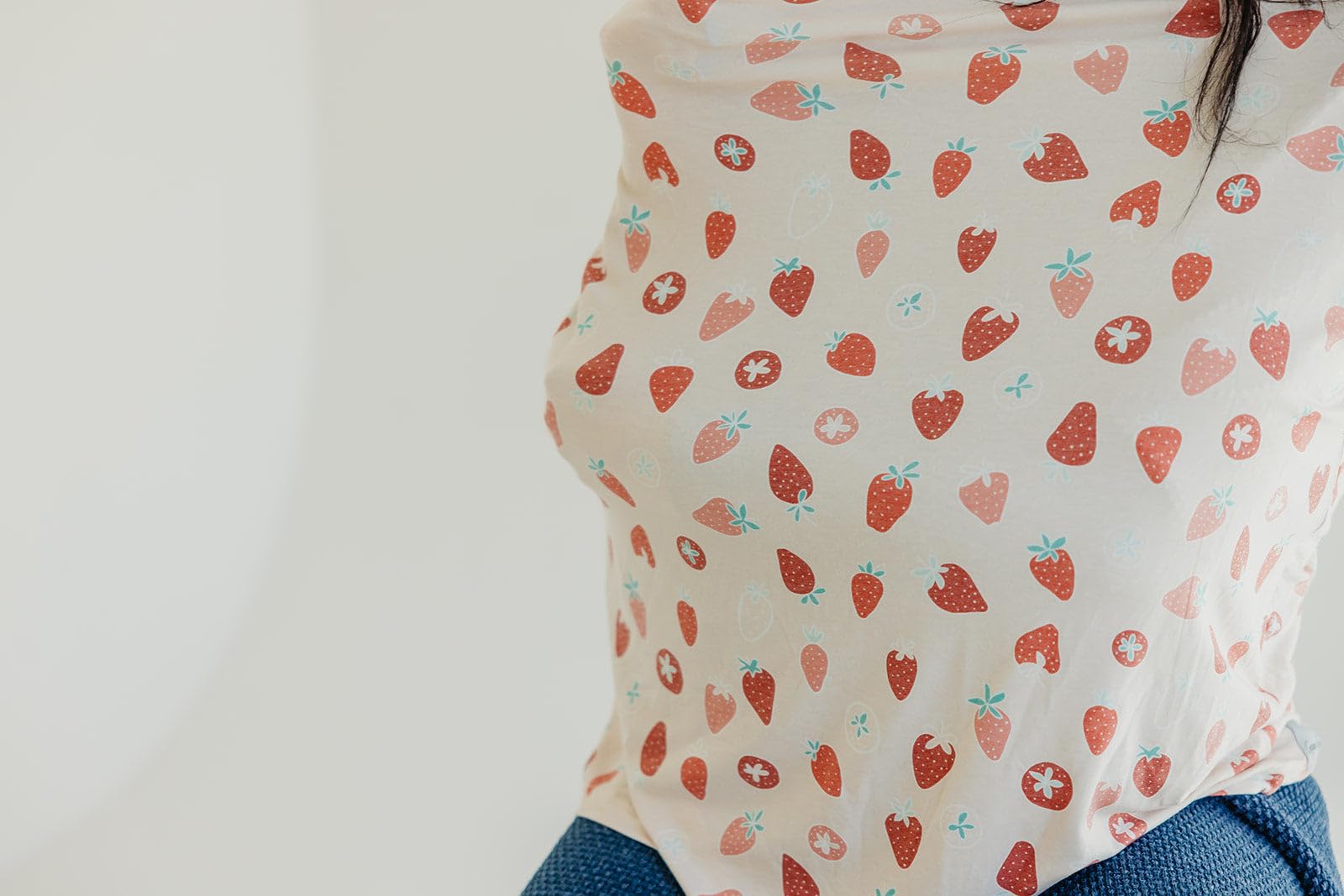 Copper Pearl multi-use cover infinity scarf design provides style and quick access.