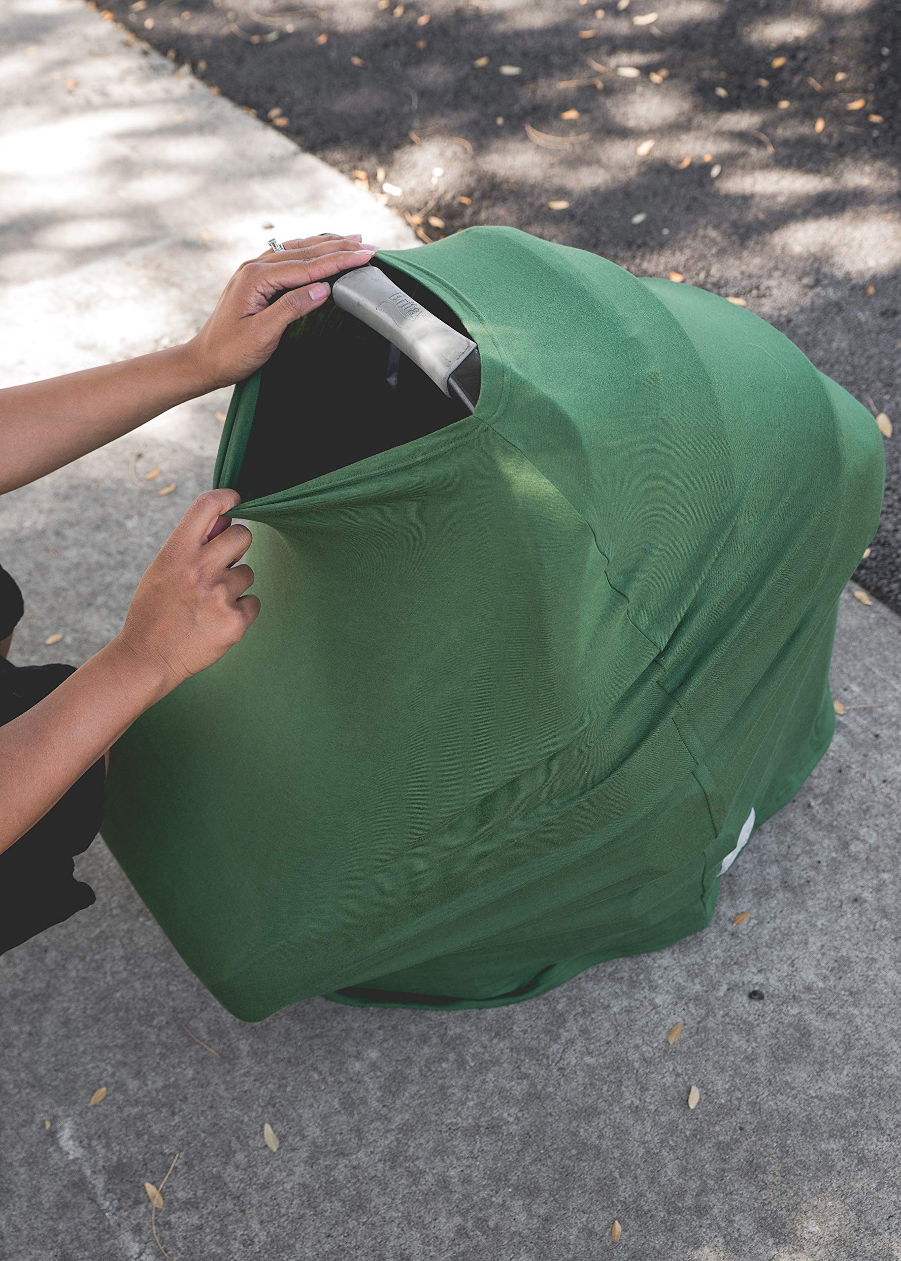 Copper Pearl multi-use cover on-the-go keeps essentials within reach