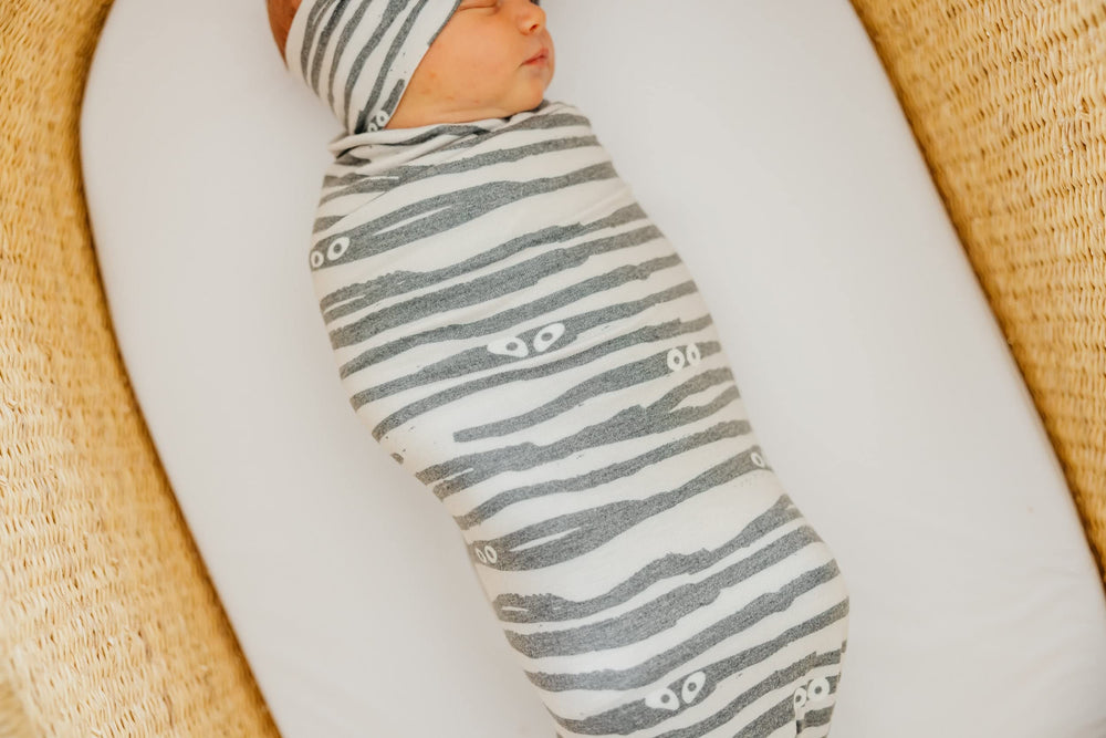 Copper Pearl multiuse receiving blanket provides plush versatility