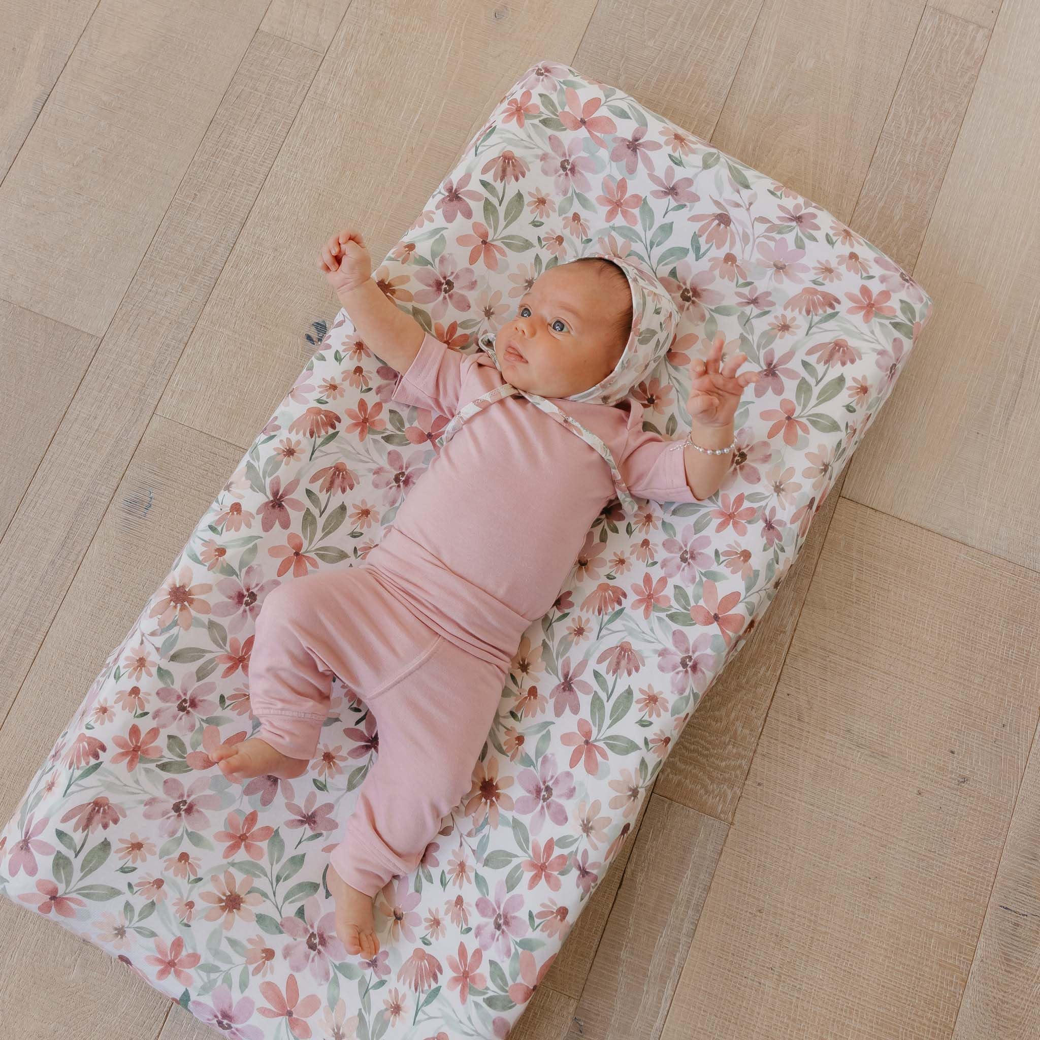 Copper Pearl Natalie durable, washable cover stands up to daily use.