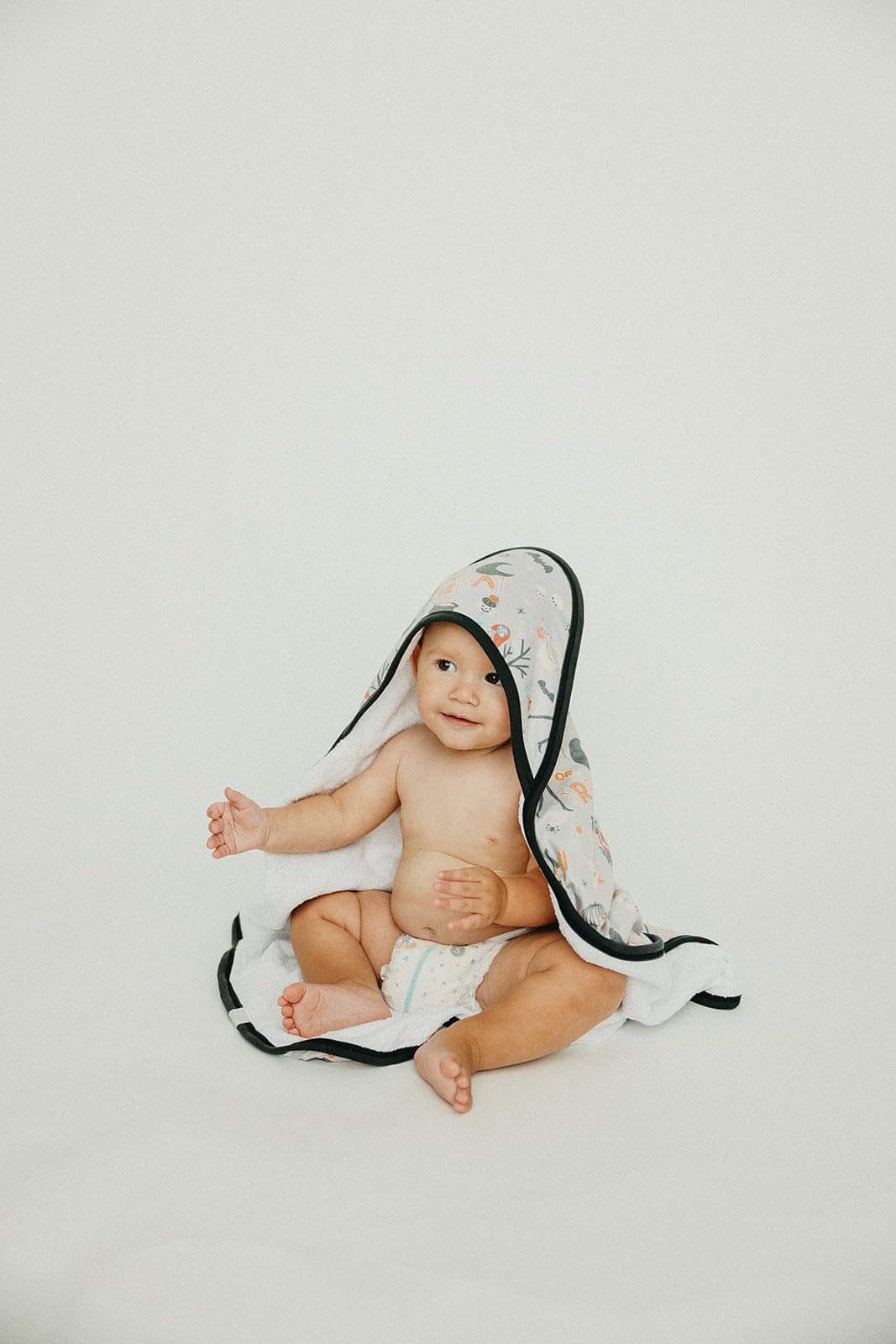 Copper Pearl knit hooded towel drying time with premium materials.