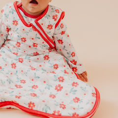 Three-layer knit fabric on Copper Pearl Noel for extra softness