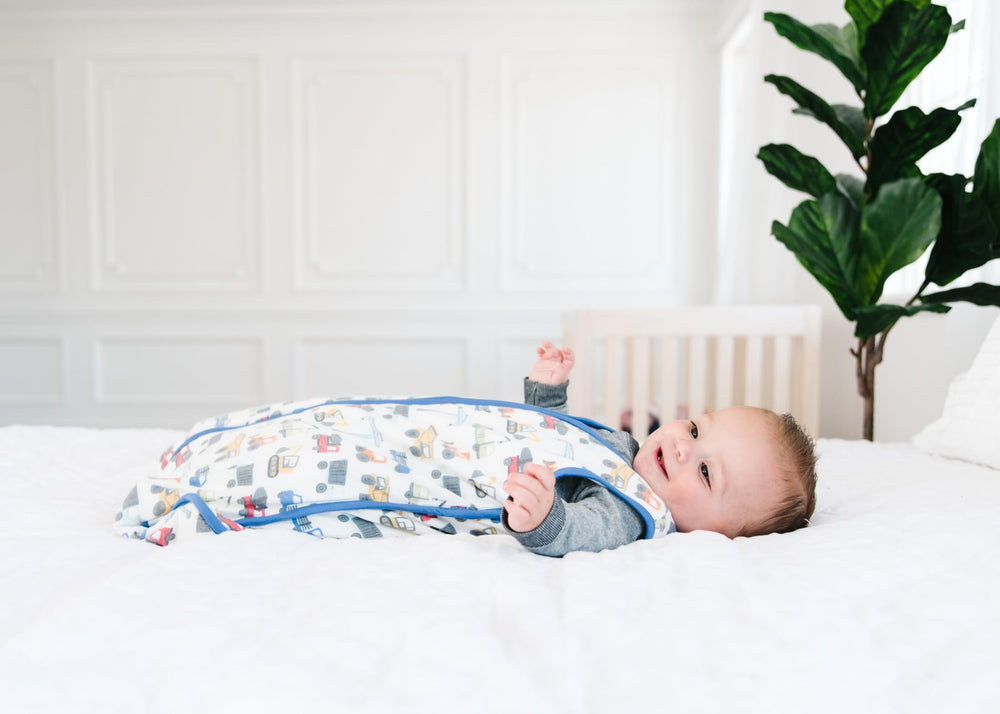 Copper Pearl premium 3-layer knit sleep bag top-to-bottom zipper for easy changes