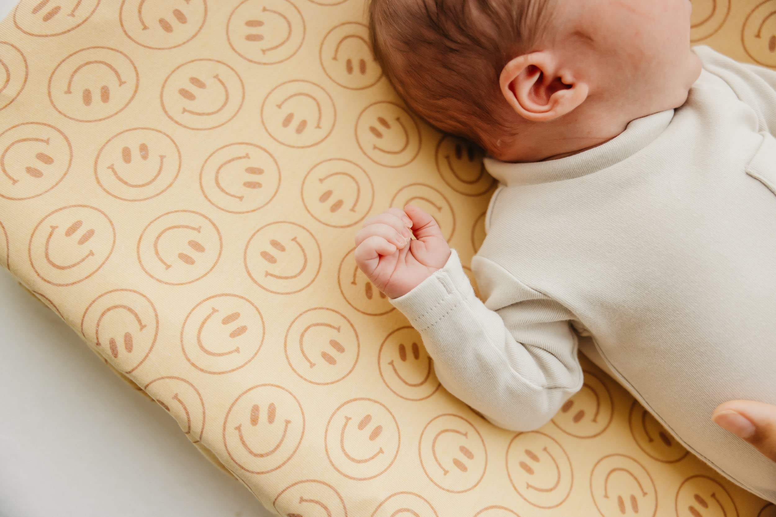 Gift-ready Copper Pearl changing pad cover in premium packaging