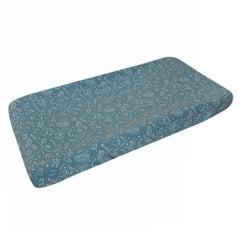 Copper Pearl premium knit changing pad cover with soft touch for baby comfort.