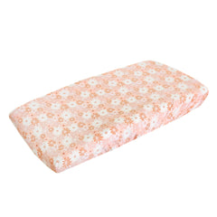 Copper Pearl premium knit changing pad cover with soft touch fabric for baby comfort