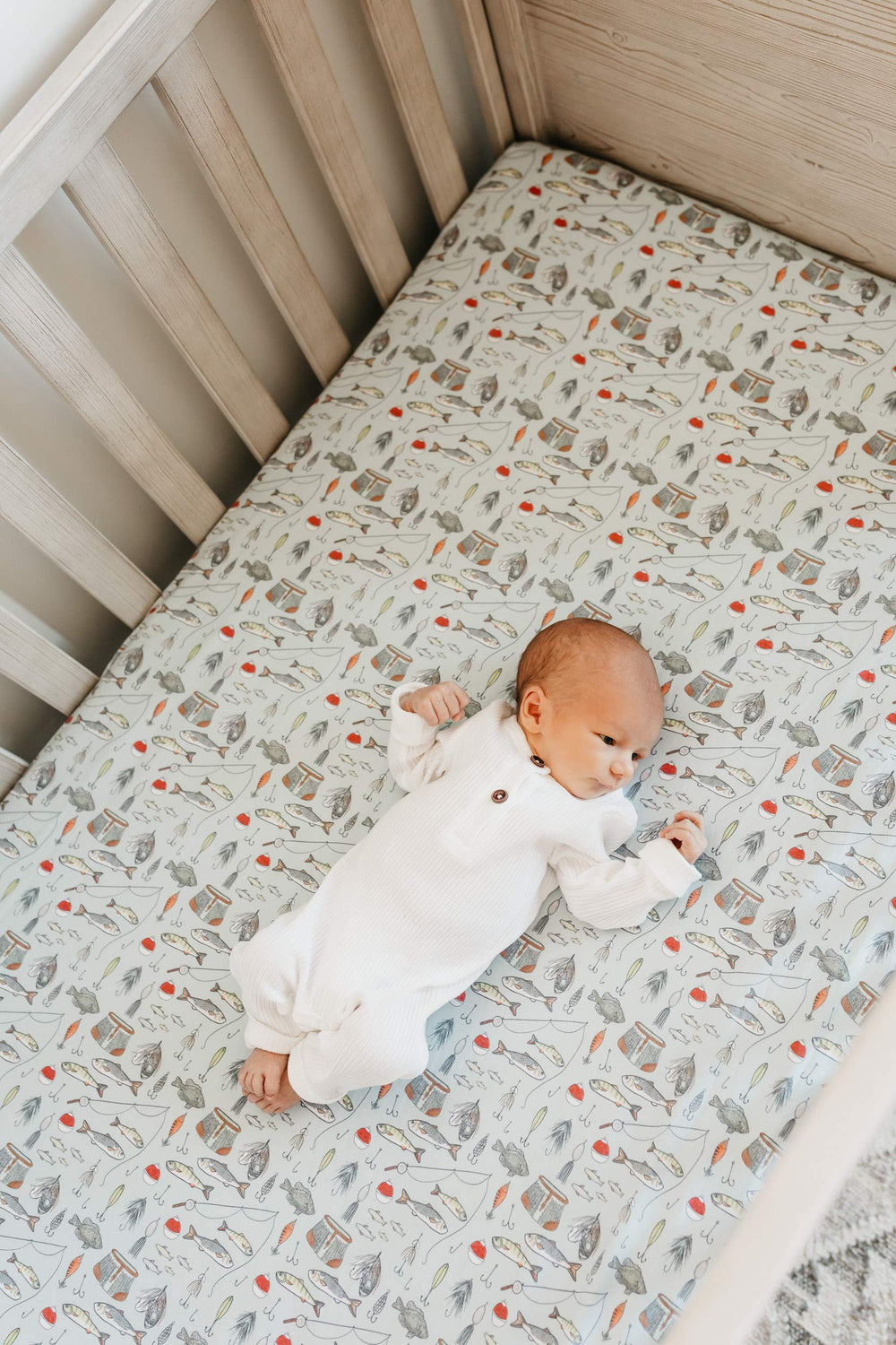 Copper Pearl Trout knit sheet supports comfortable, breathable nights