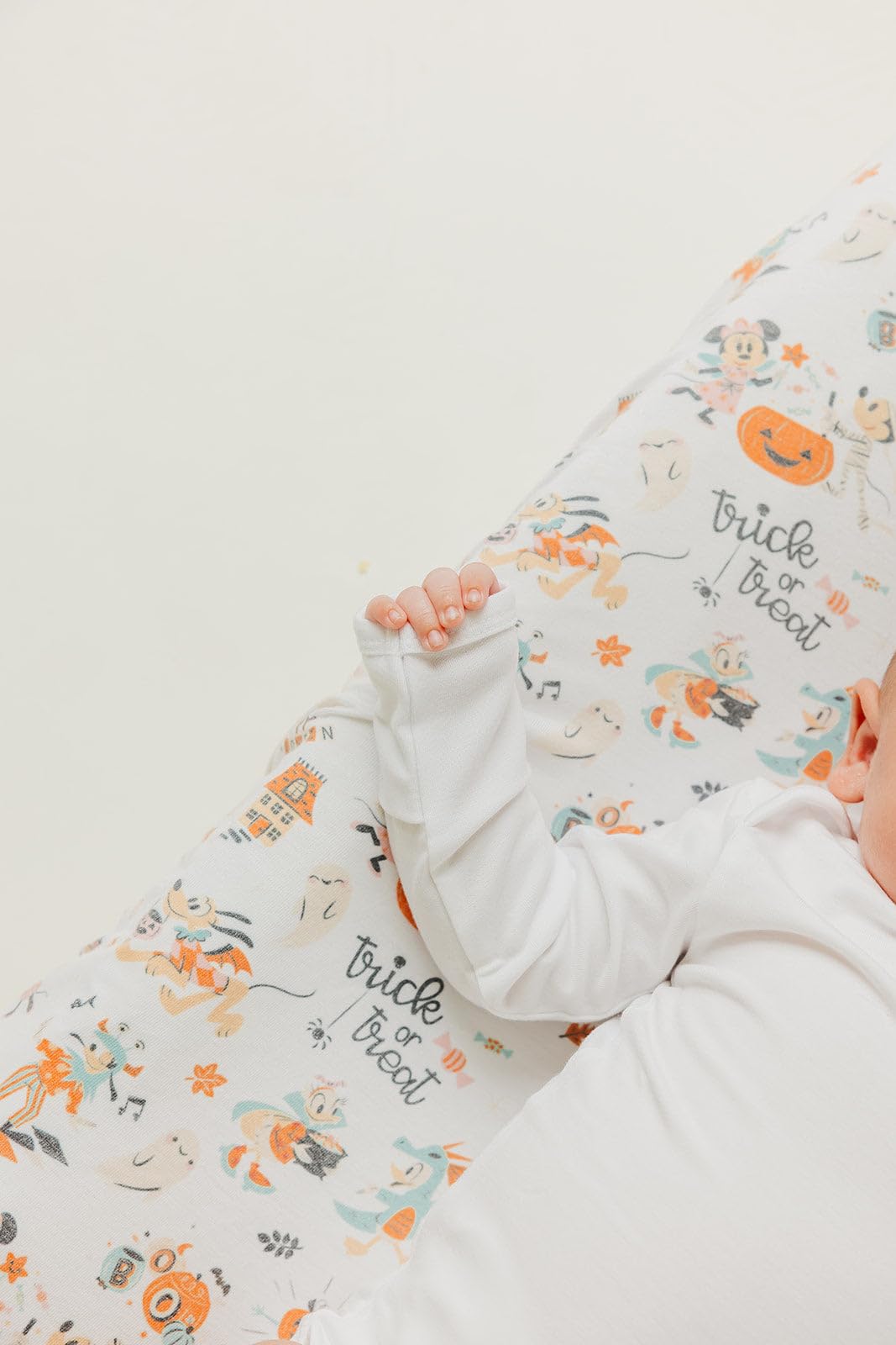 Copper Pearl Boo Bash design complements other nursery pieces.