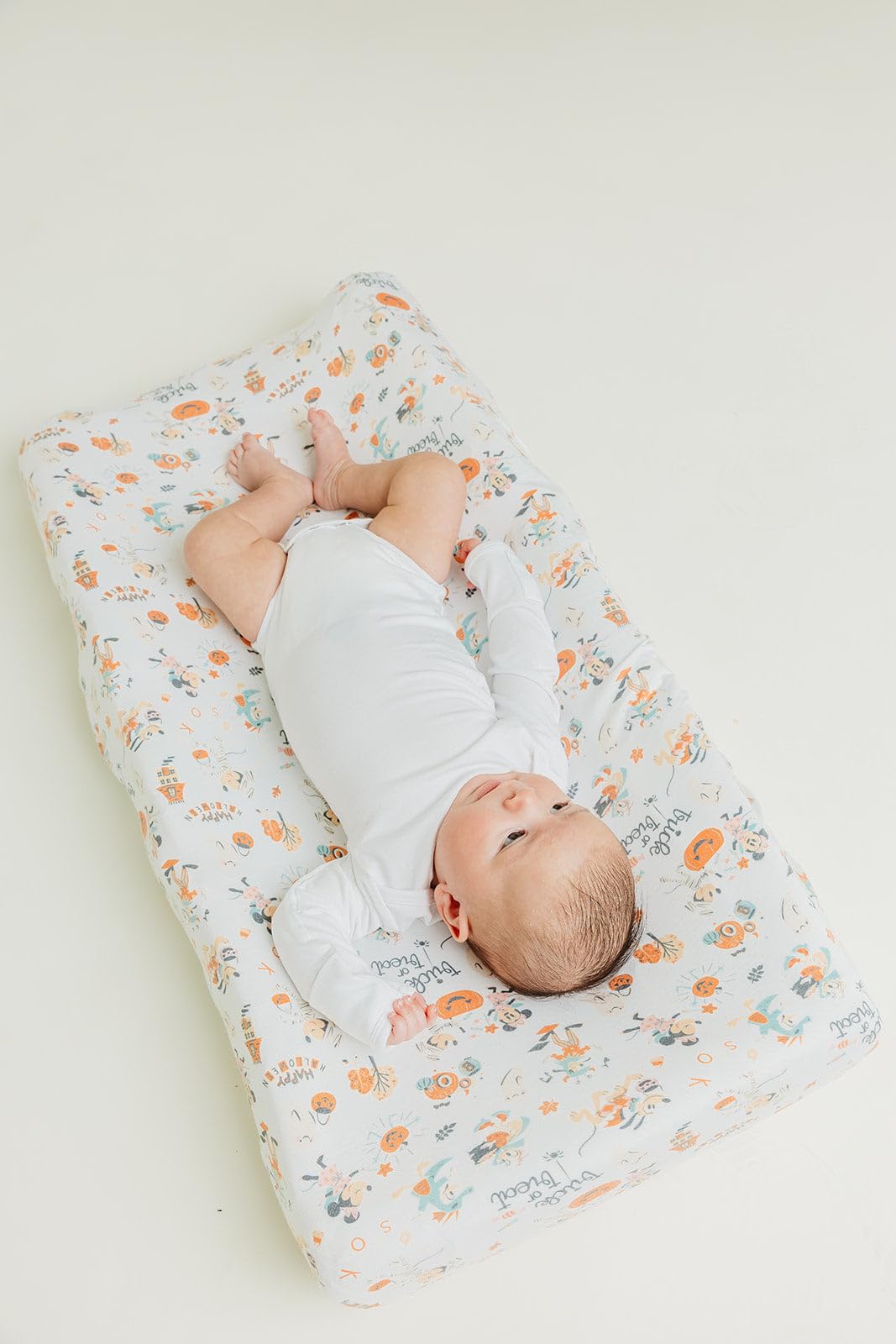Copper Pearl diaper cover universal fit with elastic for a tidy look.