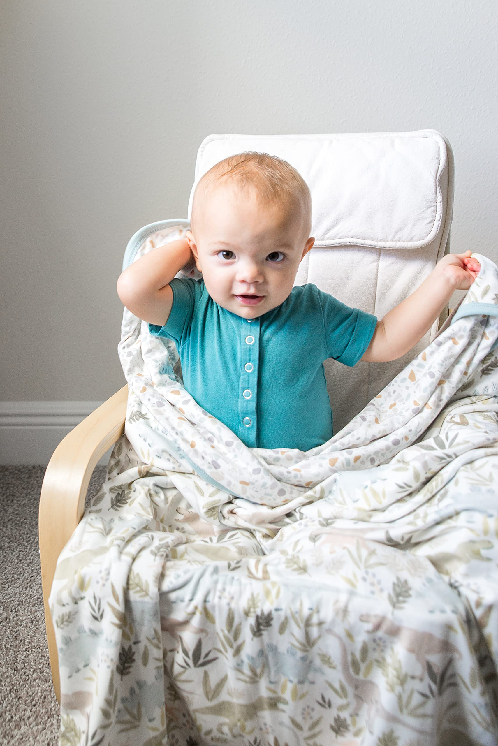Copper Pearl Rex three-layer quilt for toddler bedtime, soft and breathable.