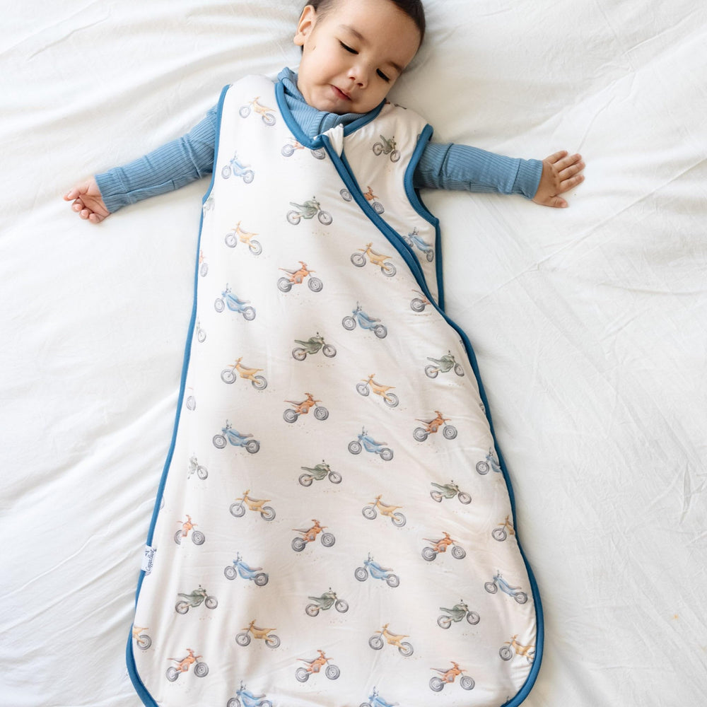 Copper Pearl Ryder sleep bag 1.0 TOG for ideal room temperatures