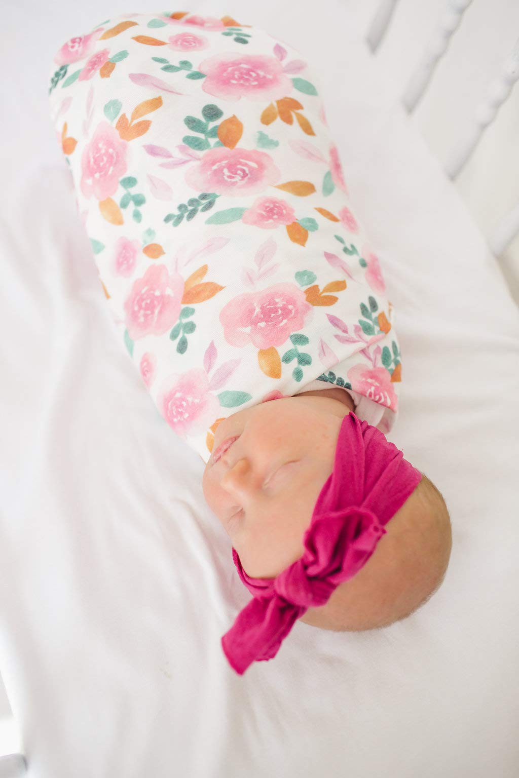 Copper Pearl Siena size 46-46 swaddle blanket grows with baby through toddler years