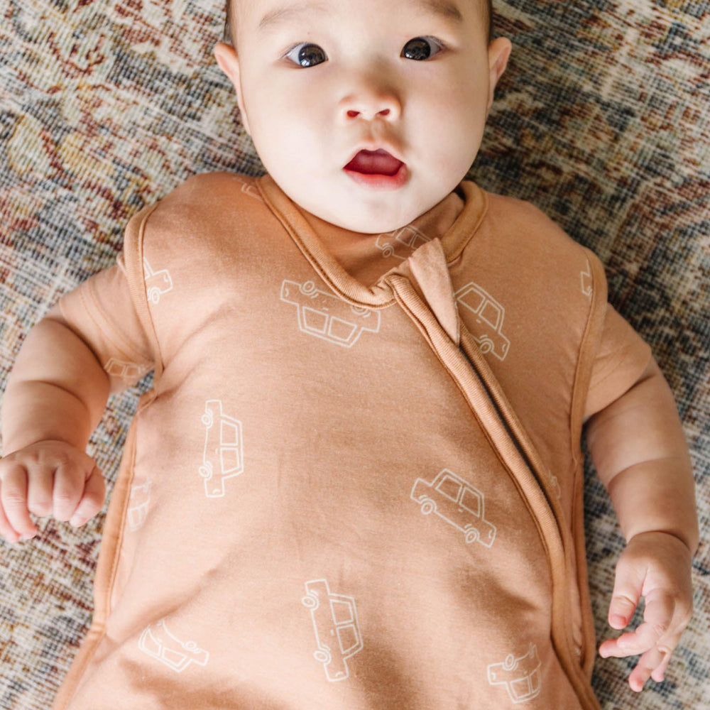 Copper Pearl 0-6 month size is 28 inches long for snug fits.