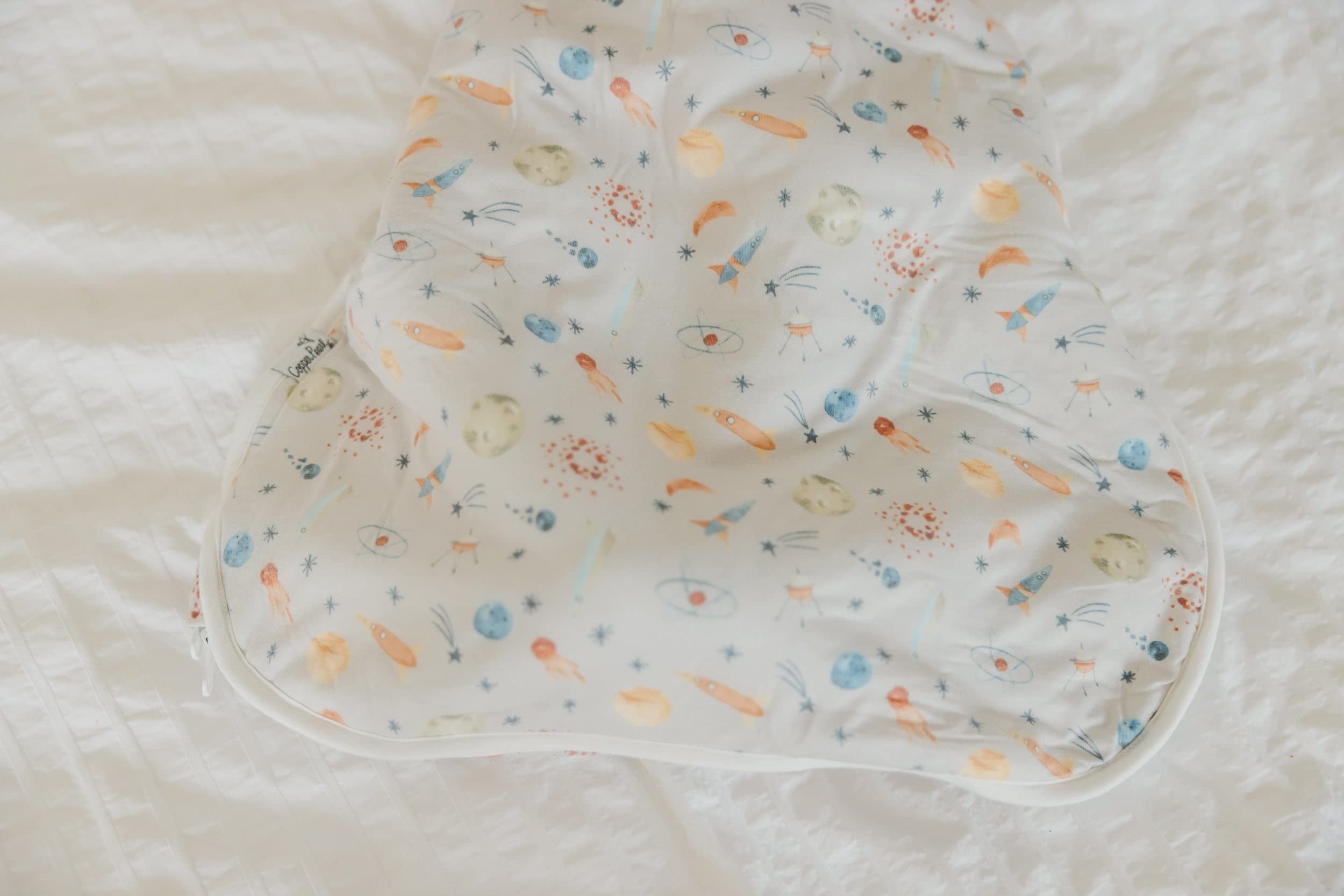 Copper Pearl Sleep Sack wearable for safe, snug sleep without loose blankets.