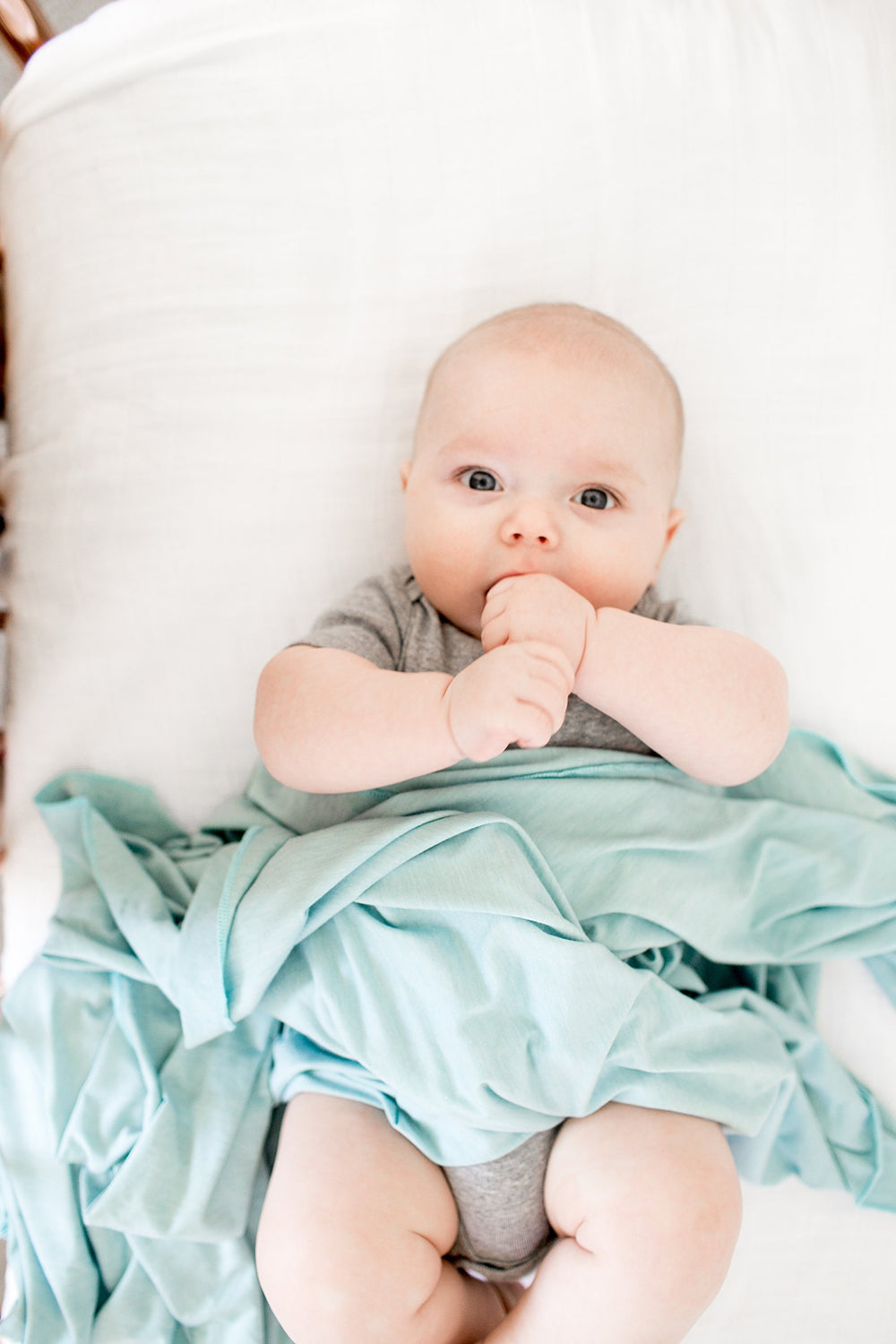 Copper Pearl Sonny machine-washable fabric stays soft after washes