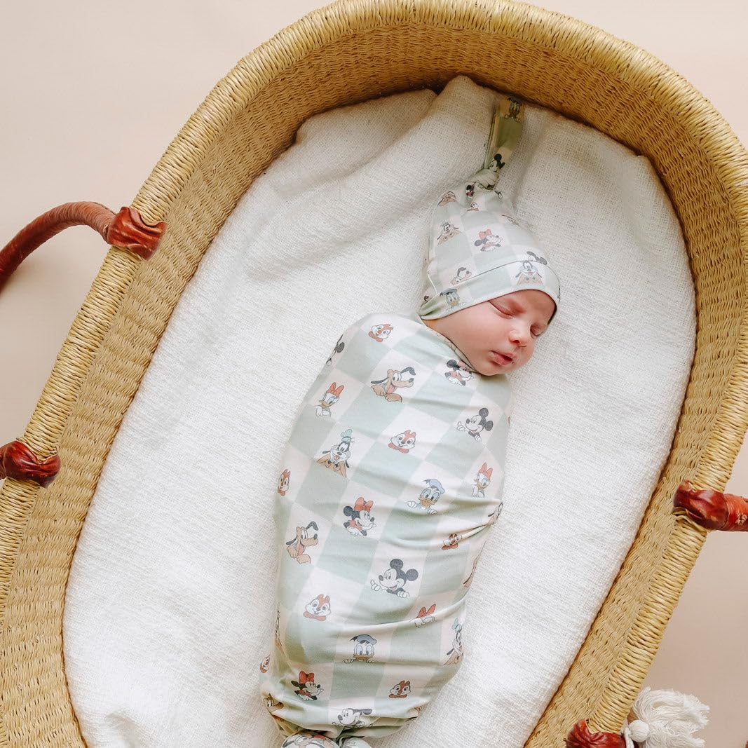 Copper Pearl swaddle soft texture fabric provides durable, gentle warmth for naps.