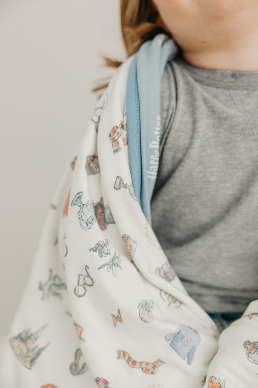 Copper Pearl Wizarding World quilt coordinates seamlessly with Copper Pearl prints for a coordinated nursery