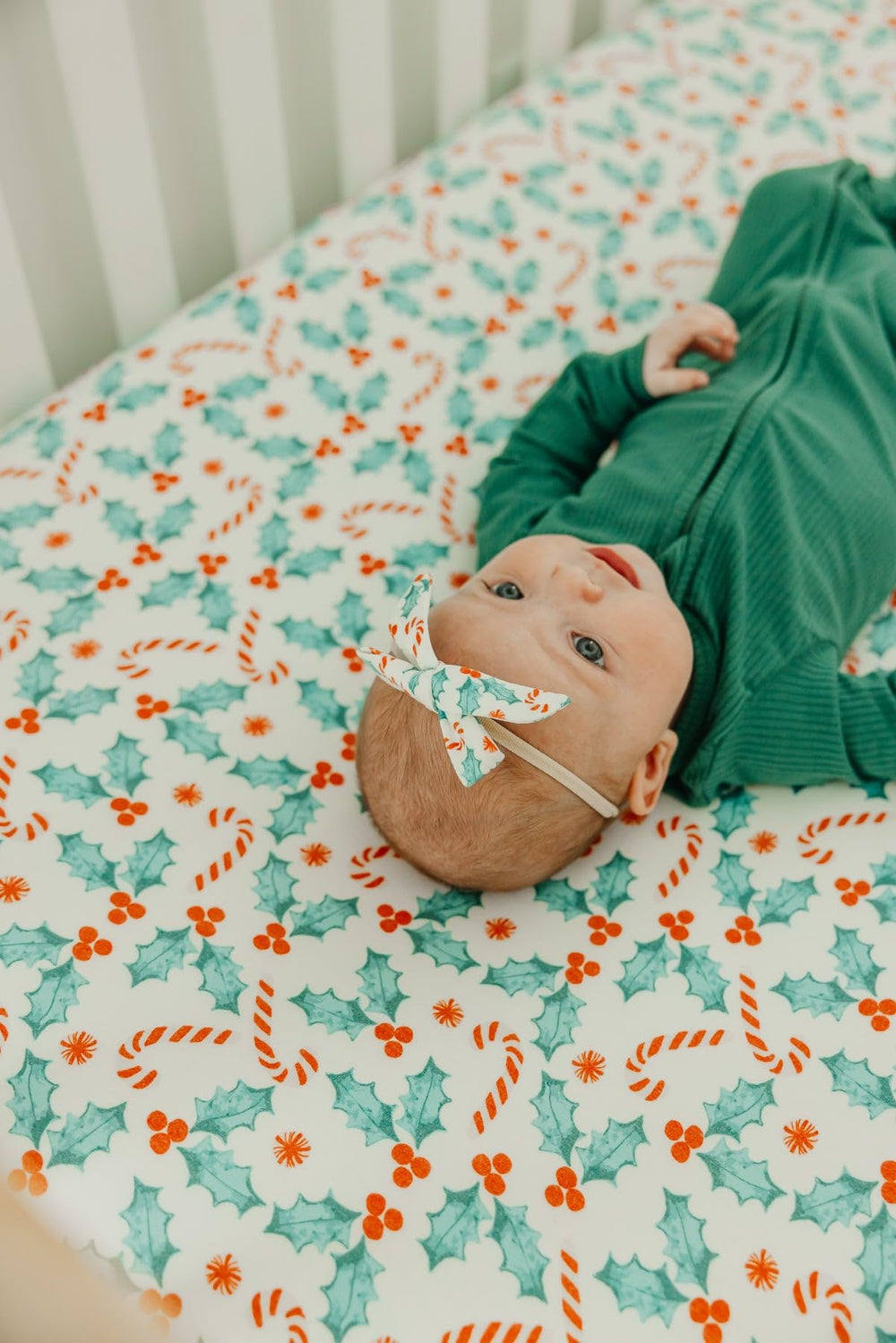Copper Pearl premium-knit prints on stylish baby pajamas
