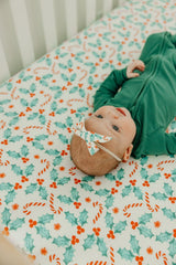 Copper Pearl premium-knit prints on stylish baby pajamas