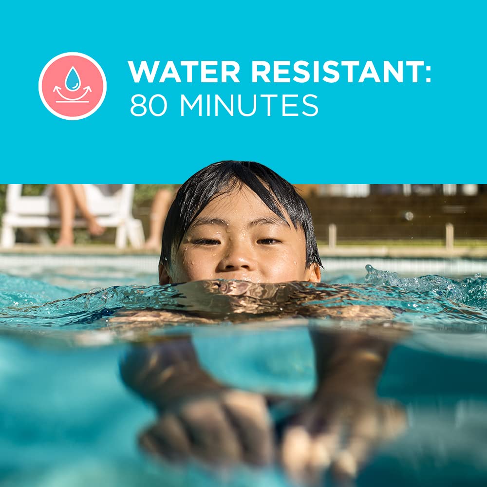 Coppertone Kids SPF 50 dermatologically-tested formula shown on label
