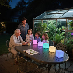 COPU IP65 waterproof cube light suitable for bathrooms and outdoors.
