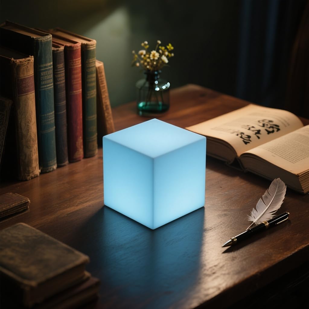 COPU kid-friendly cube light doubles as playful room decor.