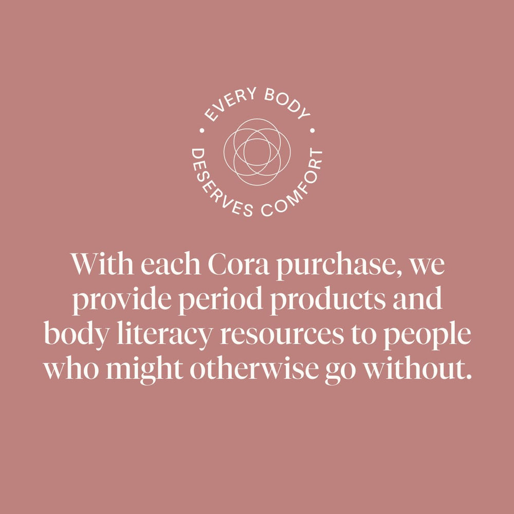 Cora brand commitment to accessibility through product donations