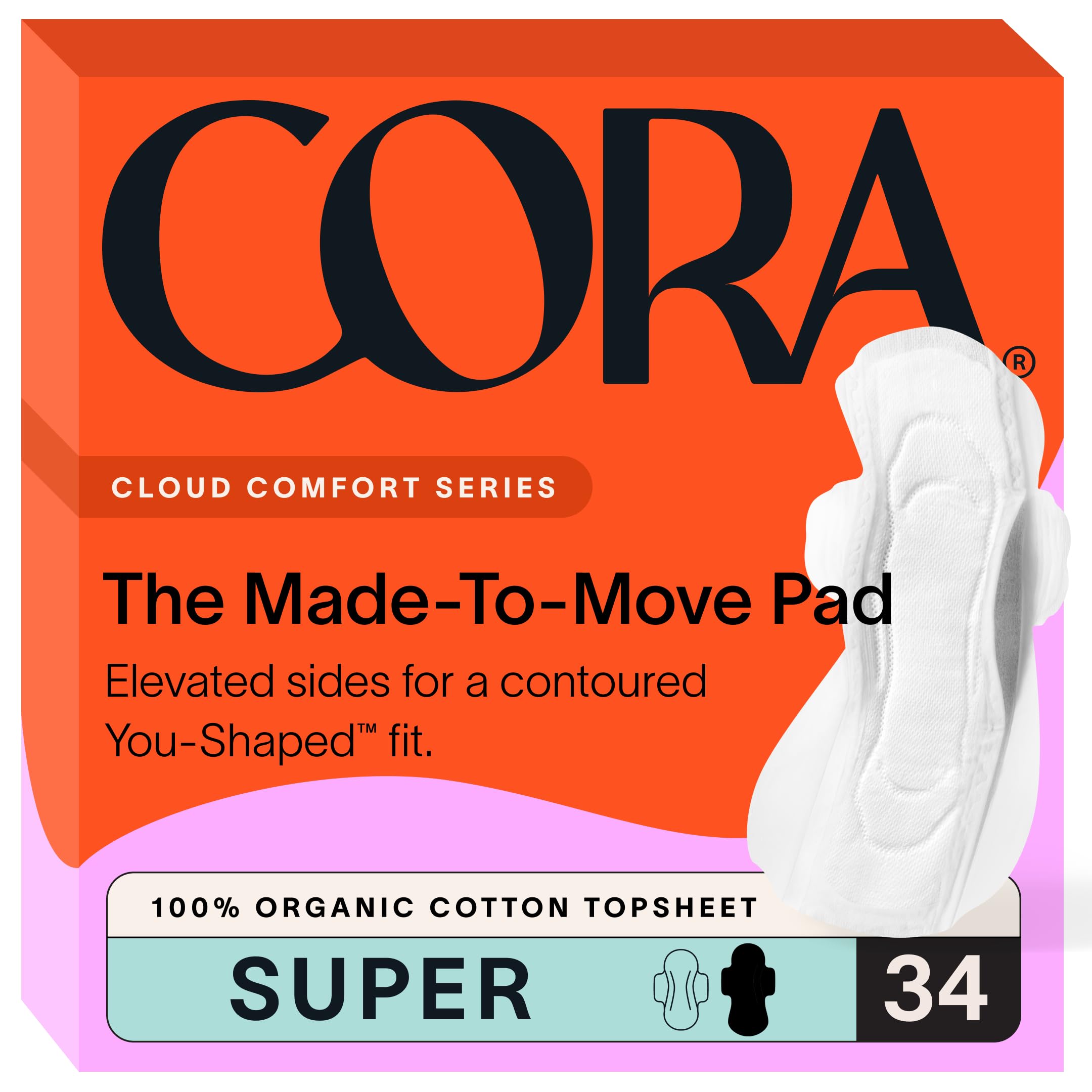 Cora organic topsheet cover close shows smooth cotton surface for comfortable wear.