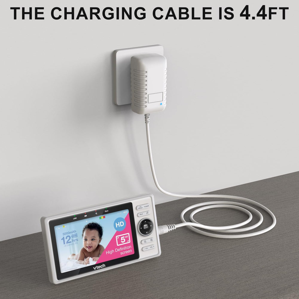 Thick copper wiring and reinforced plugs resist wear for long-lasting use.