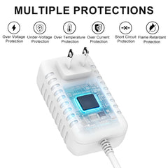 Interchangeable DC adapters included in the Cordro kit simplify setup across devices.
