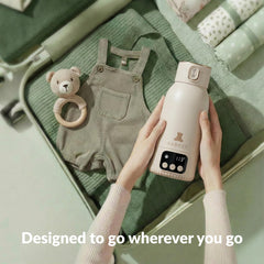 CORE BABYZE supports up to 17oz bottle capacity for larger feeds away from home.