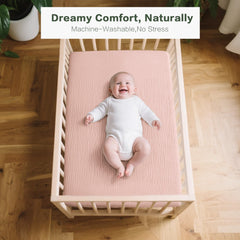 Coreeky bassinet sheets pack ready for daily nursery use