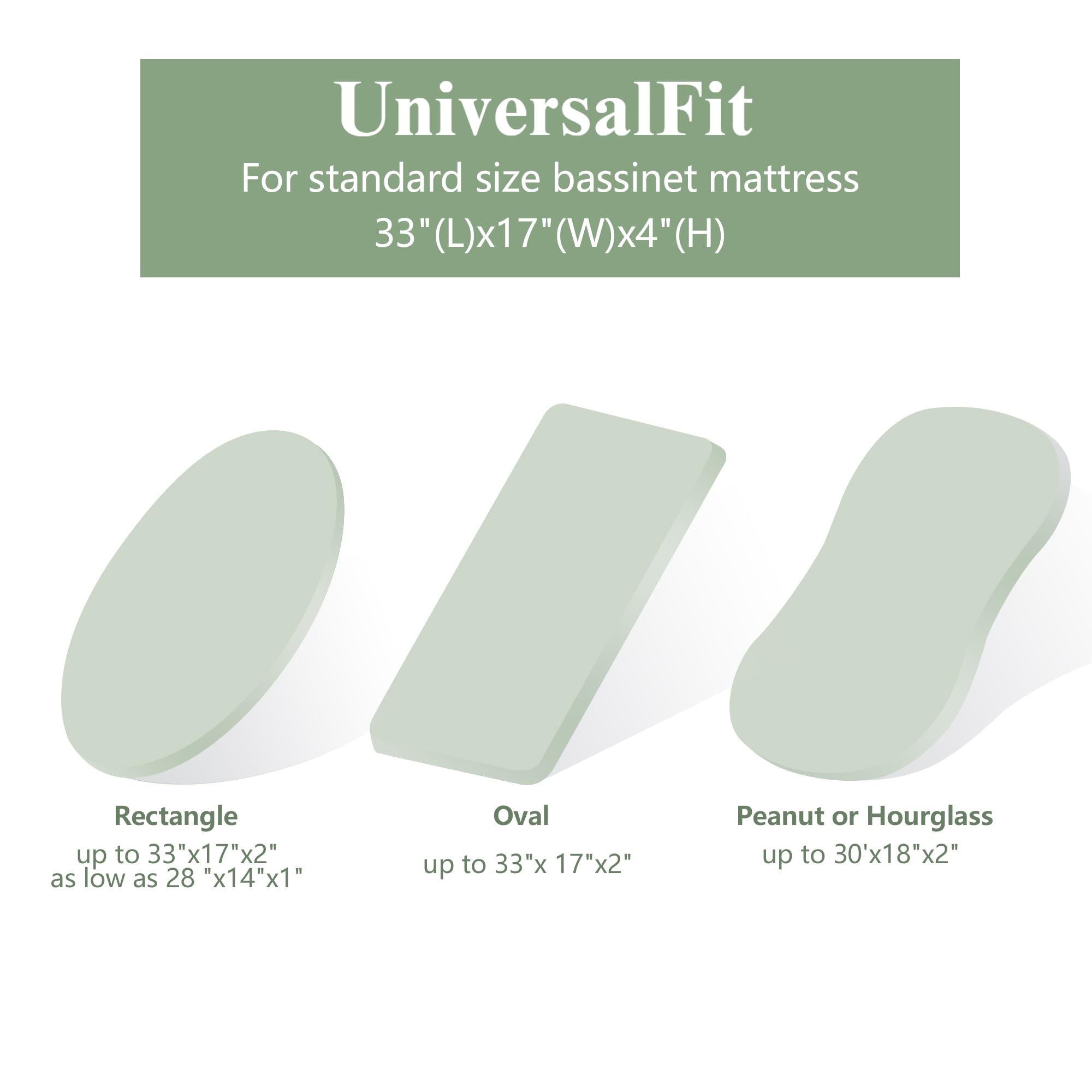 Coreeky sheets stay smooth and wrinkle-free for a tidy bassinet