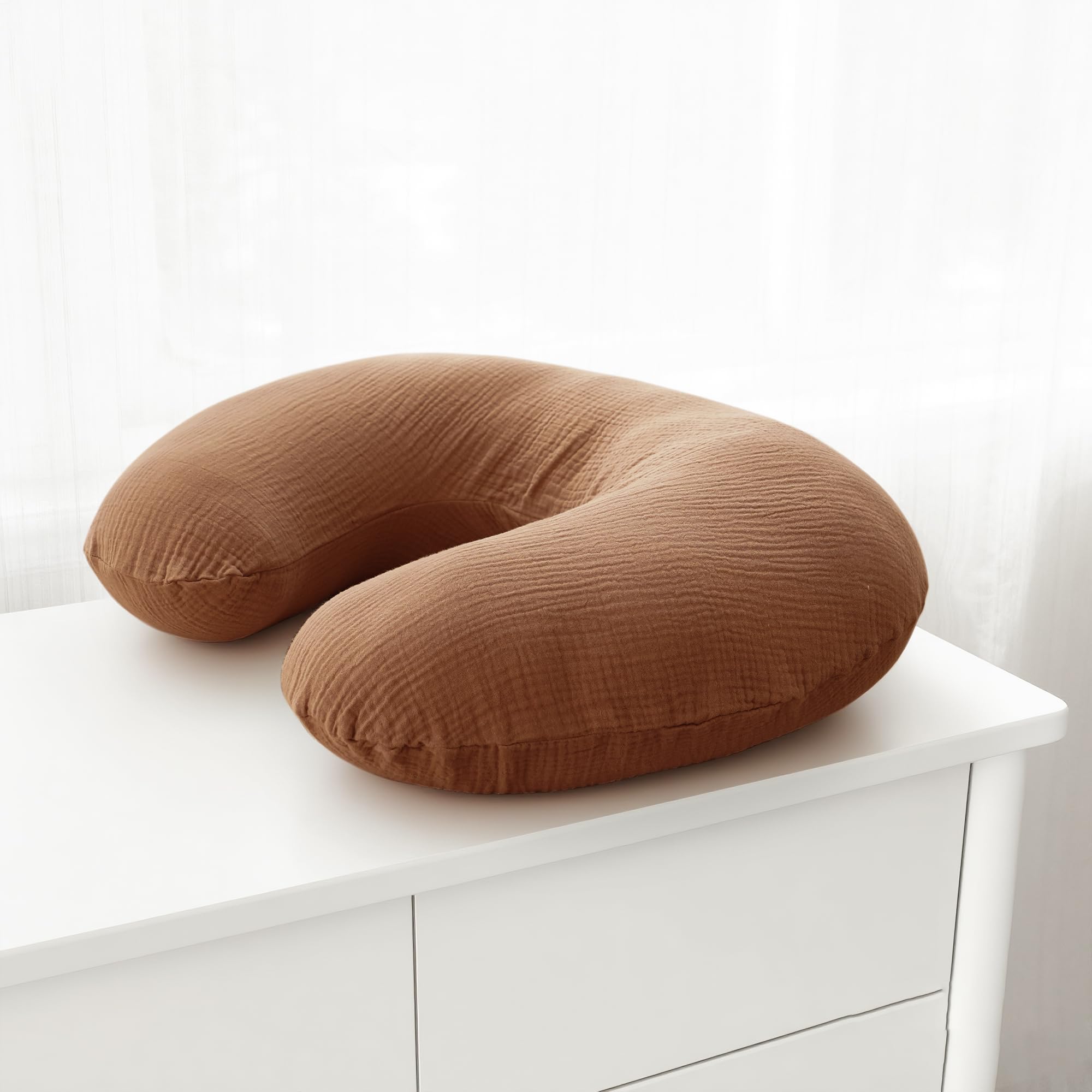 Coreeky machine washable nursing pillow cover for busy families