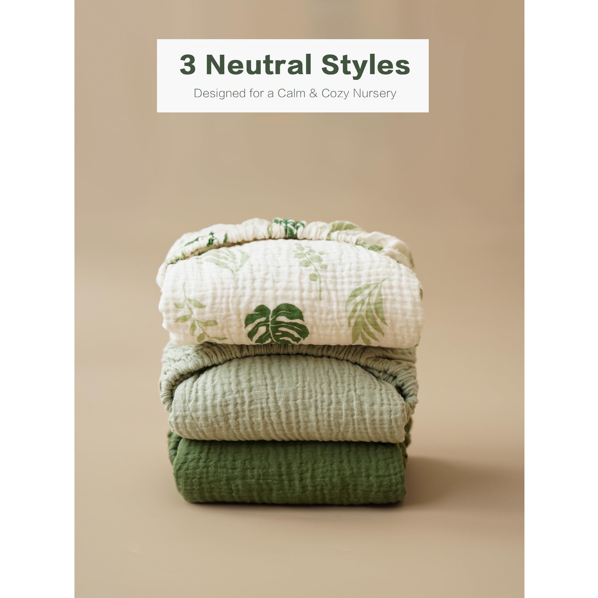 Coreeky muslin sheets dry quickly after washing for busy nights