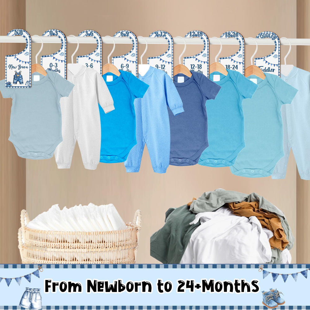 CORNER LACE baby closet divider gift box ready for baby showers and gifting.