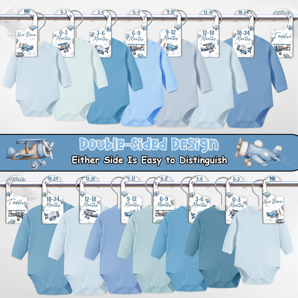 CORNER LACE double sided print close up showing cute airplane design for nursery decor