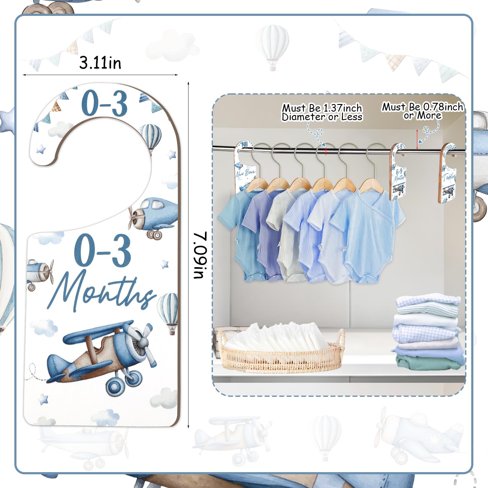 CORNER LACE nursery decor idea adds playful touch to the closet