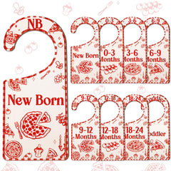 CORNER LACE pizza-themed divider front view for quick age sorting
