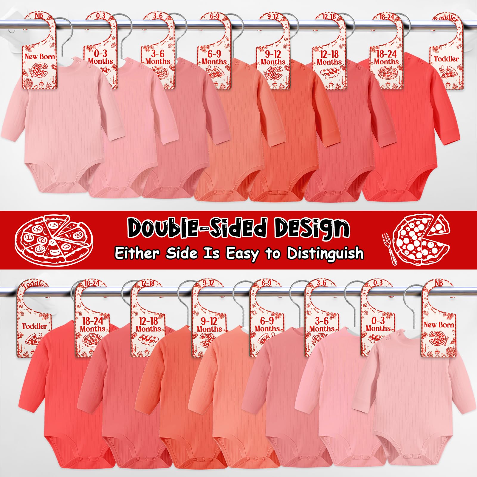 CORNER LACE red Italian gift box with eight dividers for gifting