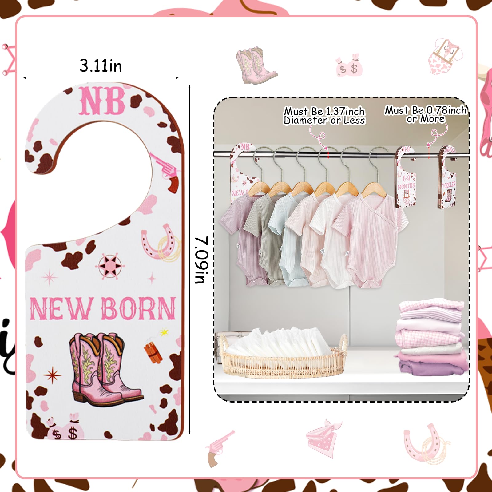 CORNER LACE gift-ready set for nursery decor or baby shower gifts.