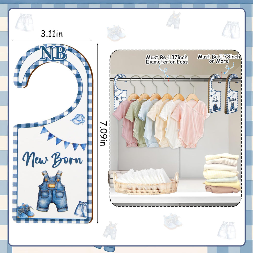 CORNER LACE wooden baby closet organizer emphasizes smooth finish and durability.