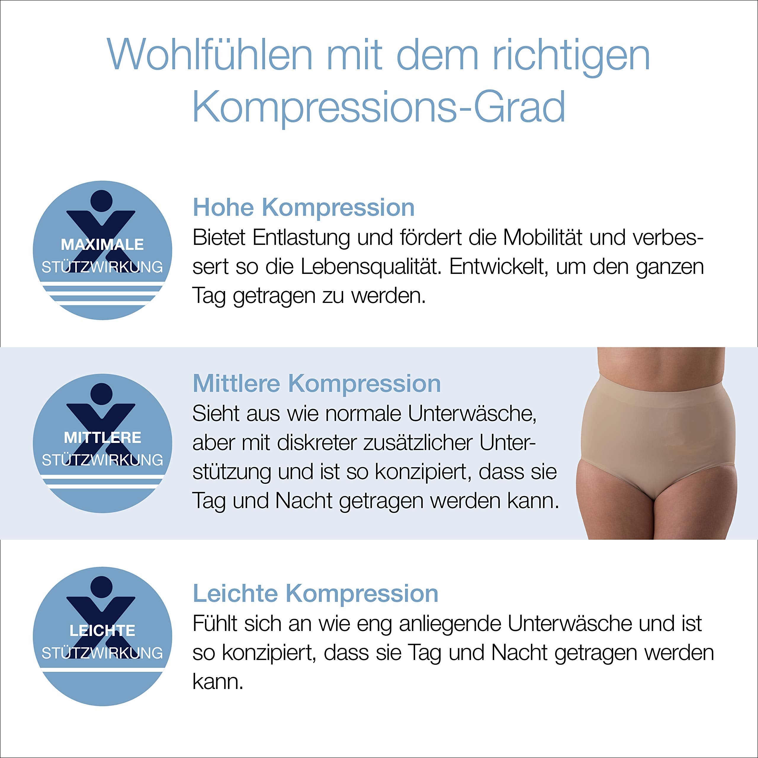 Corsinel machine-washable, latex-free garment stays fresh after every wash.
