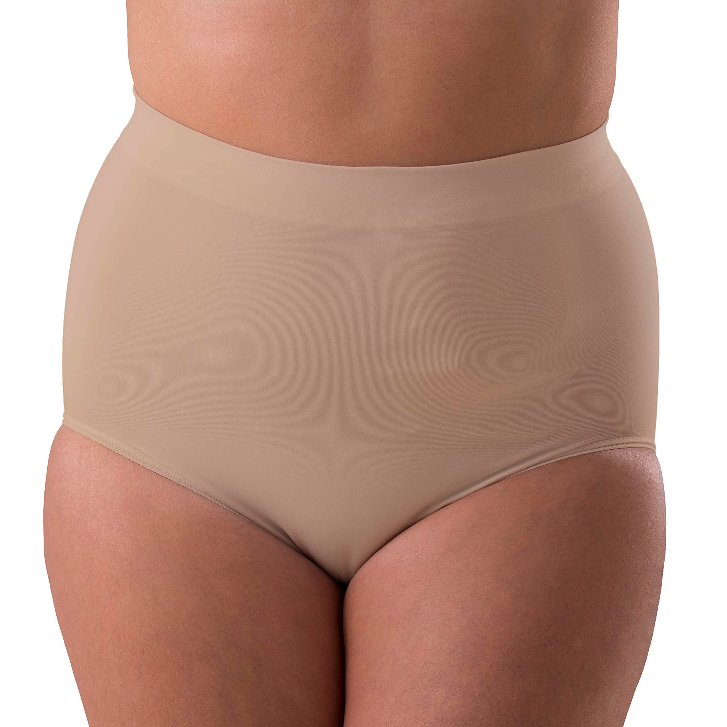 Corsinel Regular Brief Low ostomy-bag-support fabric offers secure, discreet wear under clothing.