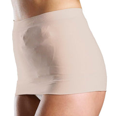 Corsinel StomaSafe Plus inner-pocket closeup showing secure pouch retention.