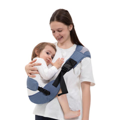 COSDIG baby carrier front view with adjustable straps for newborn to toddler