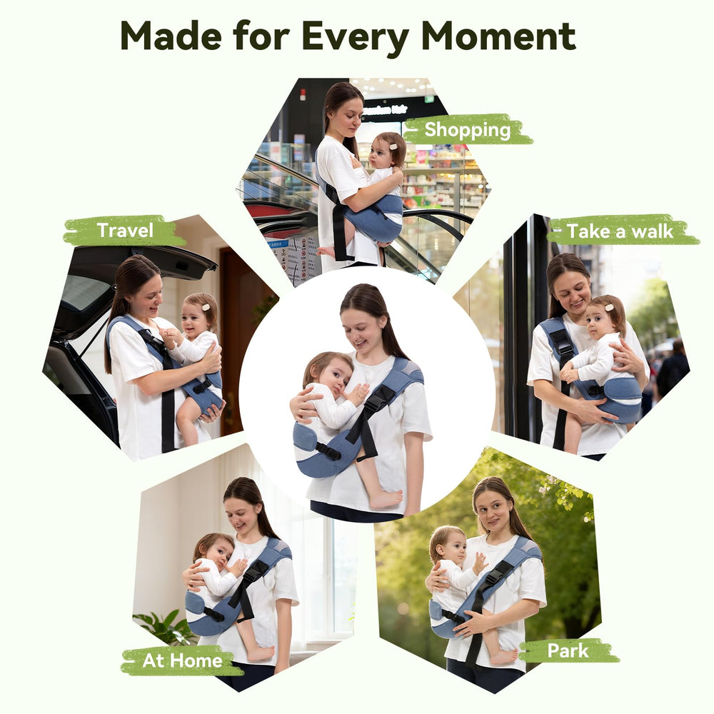 COSDIG adjustable fit adapts to different caregiver physiques