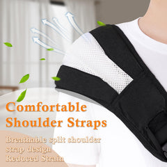COSDIG baby carrier anti-tilt seat with breathable mesh keeps baby comfy.