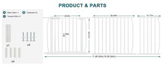 COSEND auto-close feature keeps the gate secure after passing through.